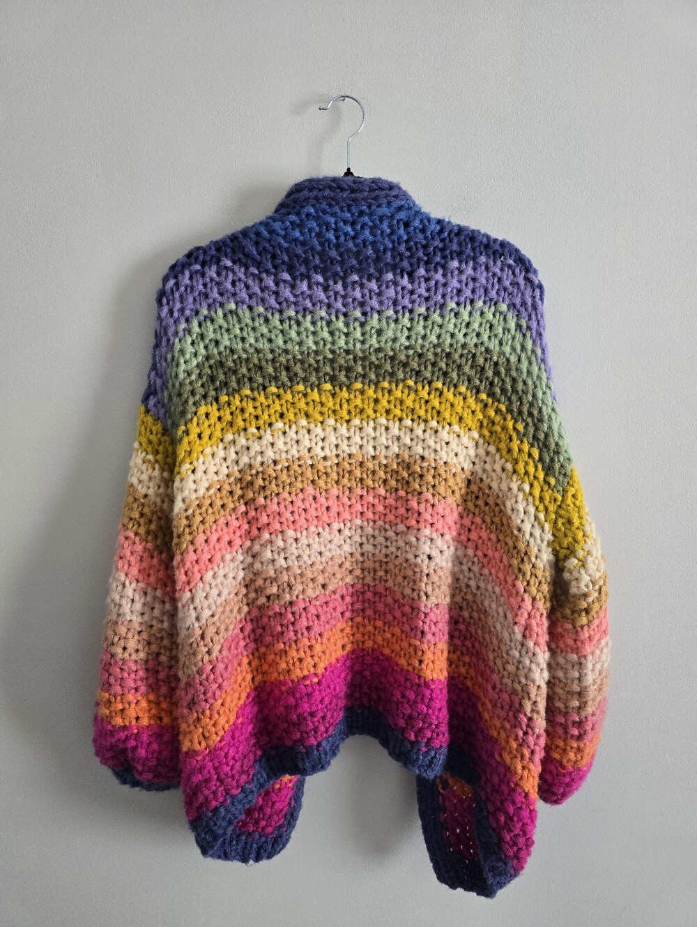 SAACHI Rainbow Knitted Cardigan OS - Picture 8 of 11